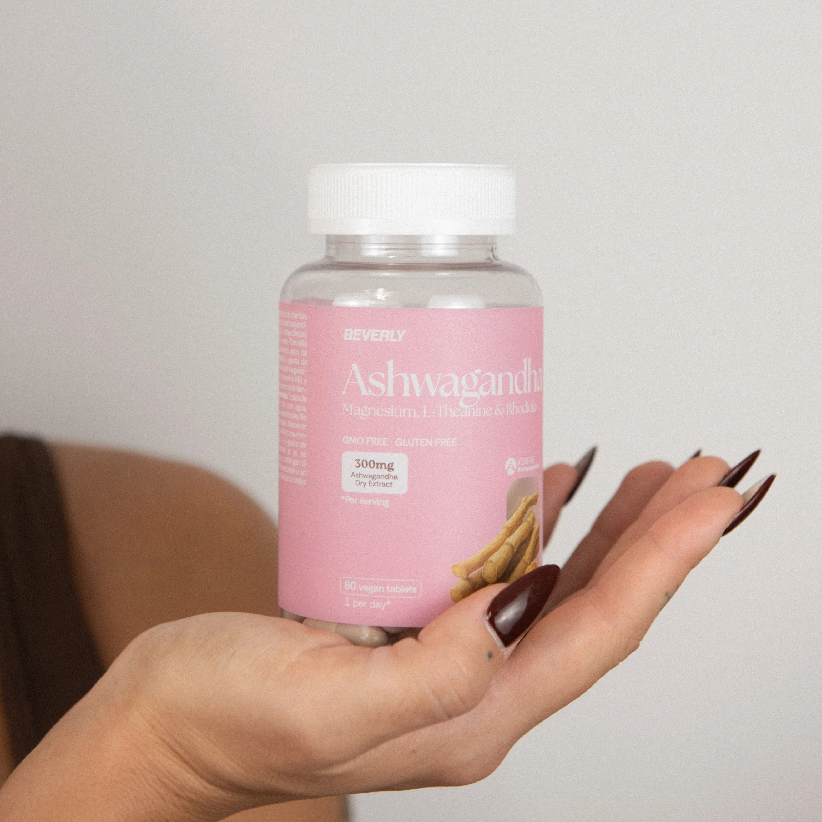 Ashwagandha For Her KSM-66 + Magnesio, L-Teanina & Rhodiola - 60 Caps - Image 10