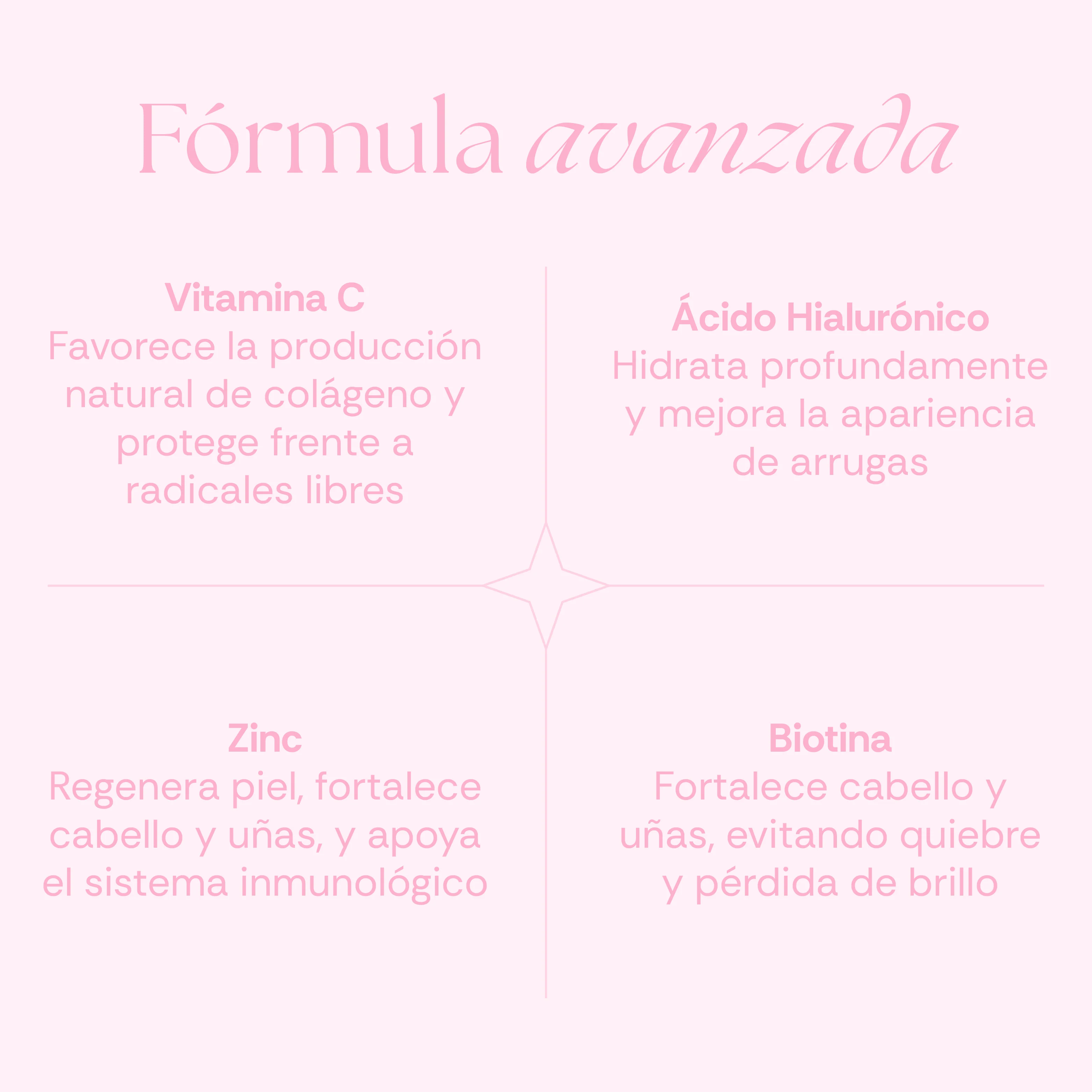 Collagen For Her + Biotina, Vitamina C y Ácido hialurónico - Frutos del bosque - 20 Viales - Image 5