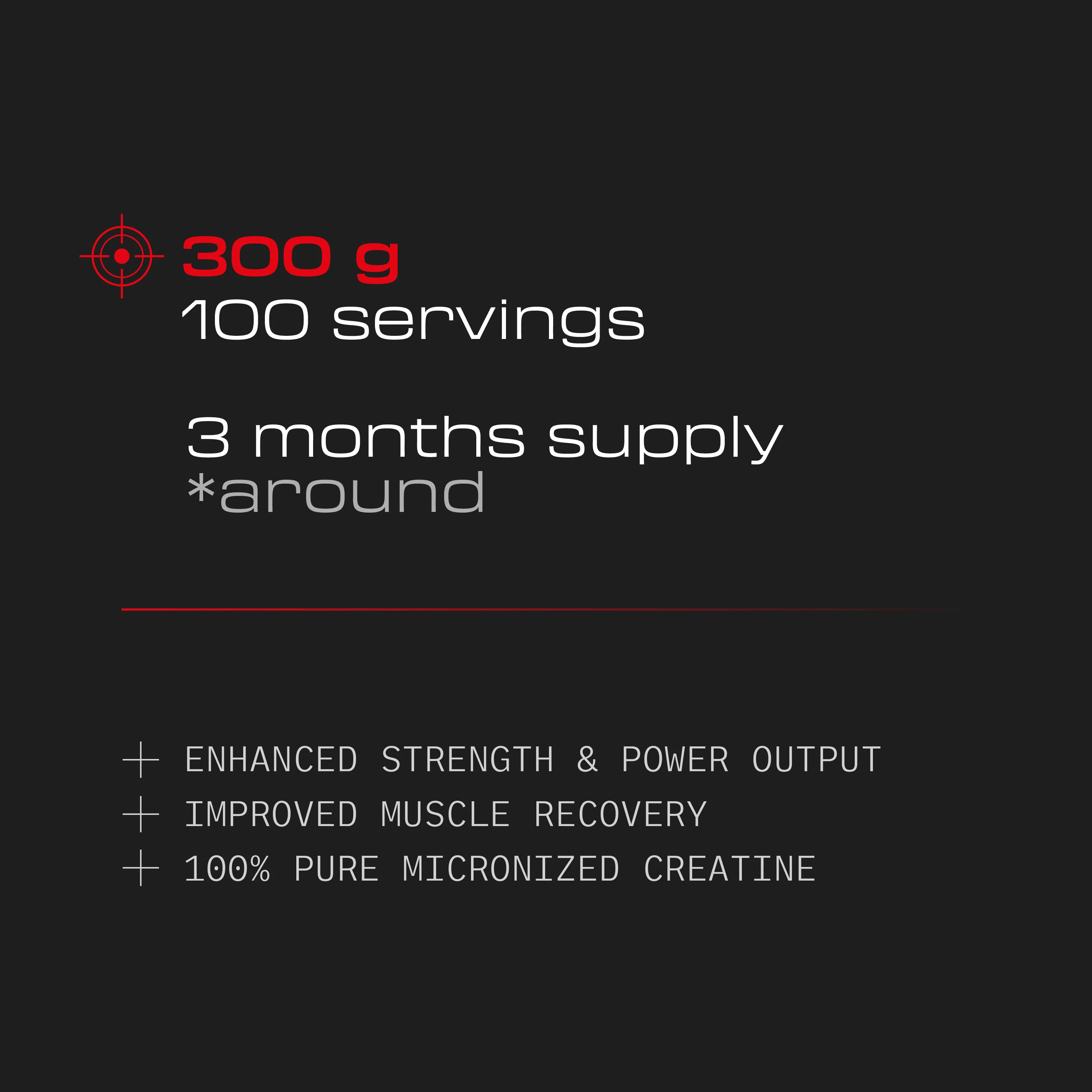 Creatina Monohidrato - 300 g - Unflavored - Image 4