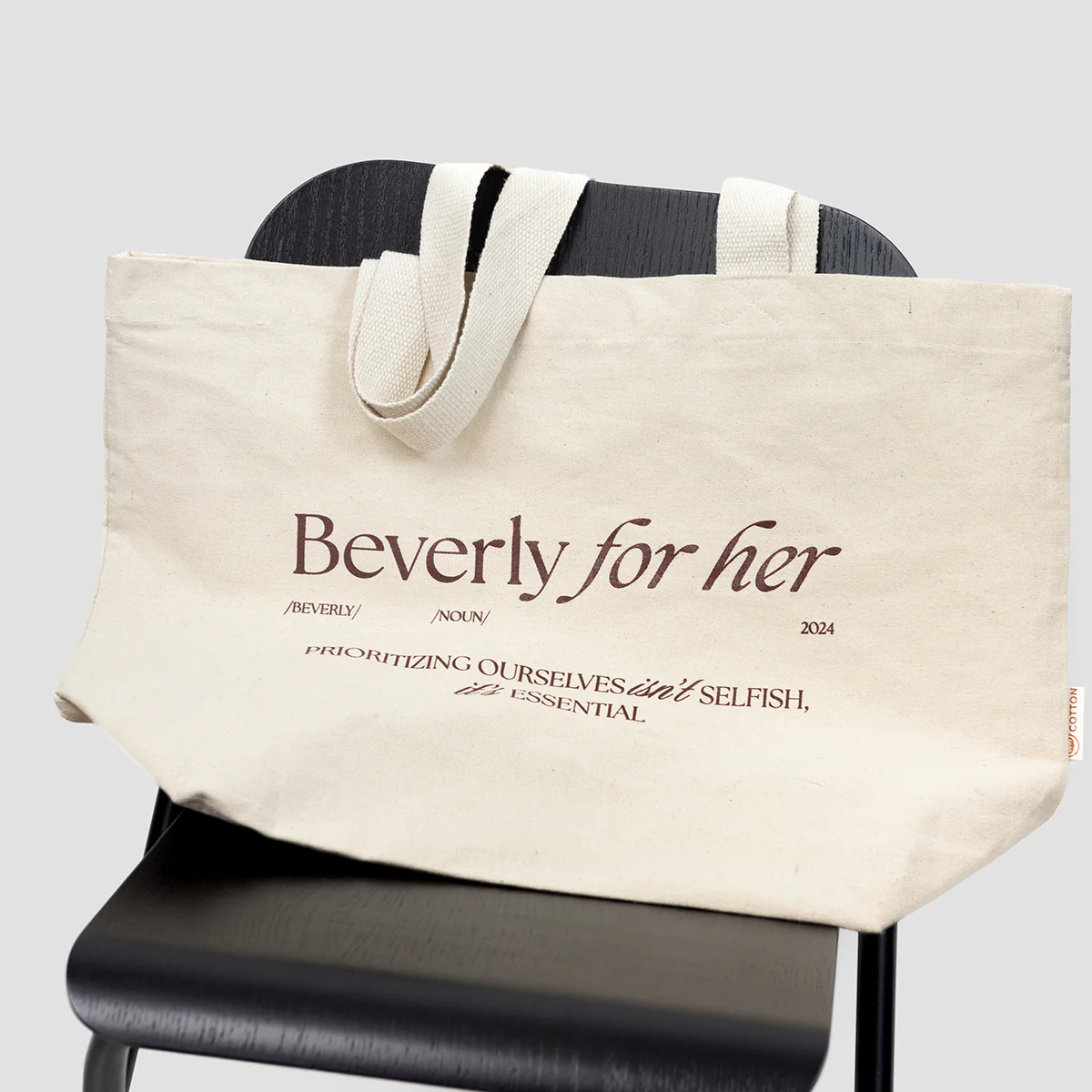 Tote Bag Beverly For Her - Beige - Image 6
