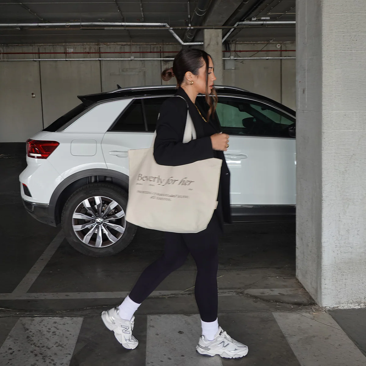 Tote Bag Beverly For Her - Beige - Image 7