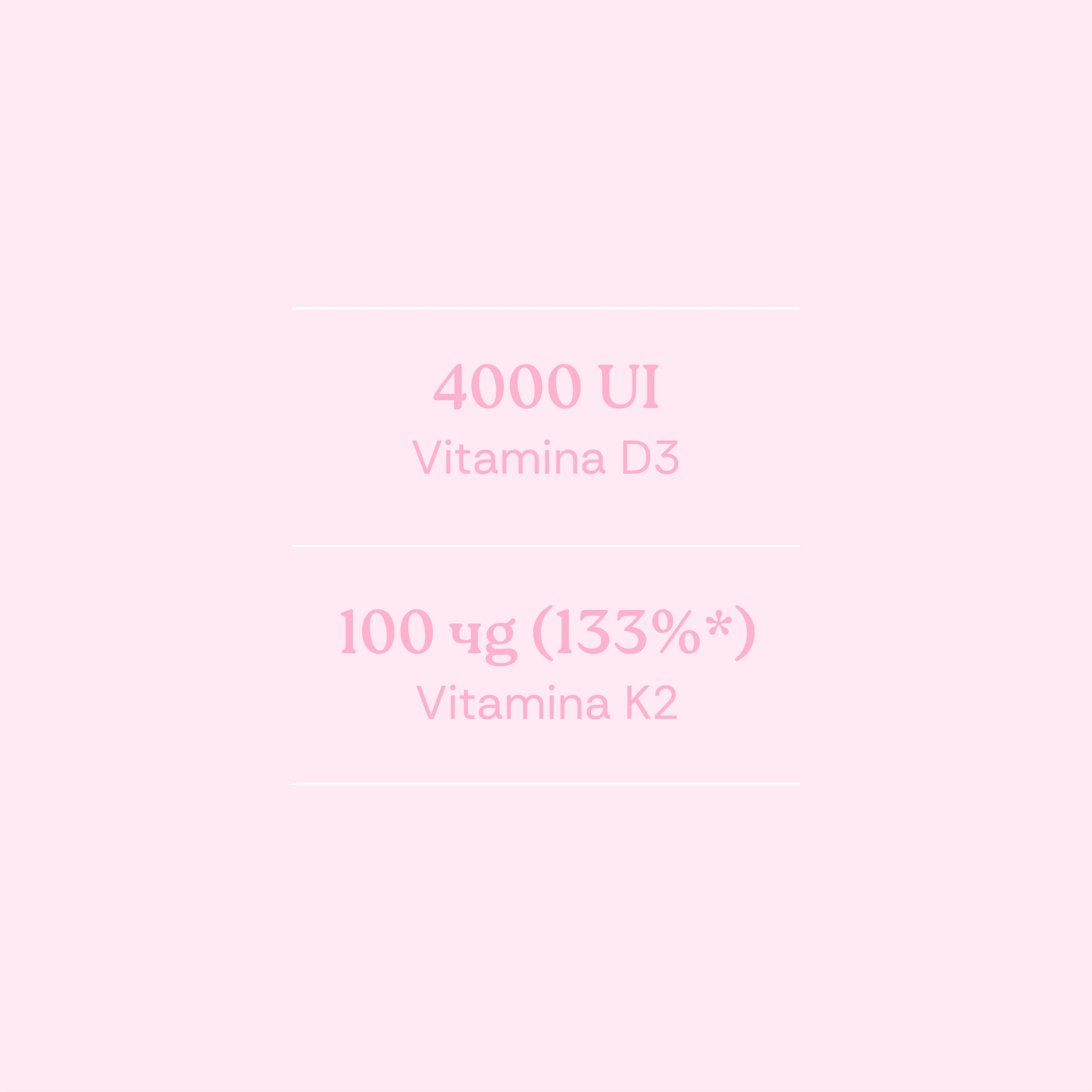 Vitamin D3 + K2 For Her - 60 Caps - 60 Servicios - Image 3